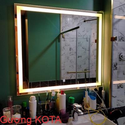 Gương led Nhà tắm Phòng tắm Nhà vệ sinh cảm ứng đèn